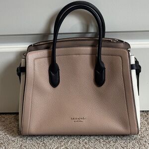 Kate Spade Tan and Black Purse